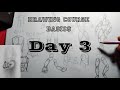 sketching Session 3 ( How To DoSketching Easily)  Drawing Course basics in Hindi | Day 3| ch -3 body
