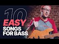 Top 10 Beginner Bass Lines (of ALL time)