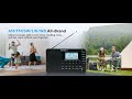 V115P Radio Guide — Wireless Pairing + TF Card Music Playback