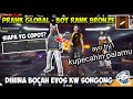 PRANK GLOBAL- BOT RANK BRONZE MALAH DAPET BOCIL SONGONG KATANYA MAU PECAHIN PALAKU!!