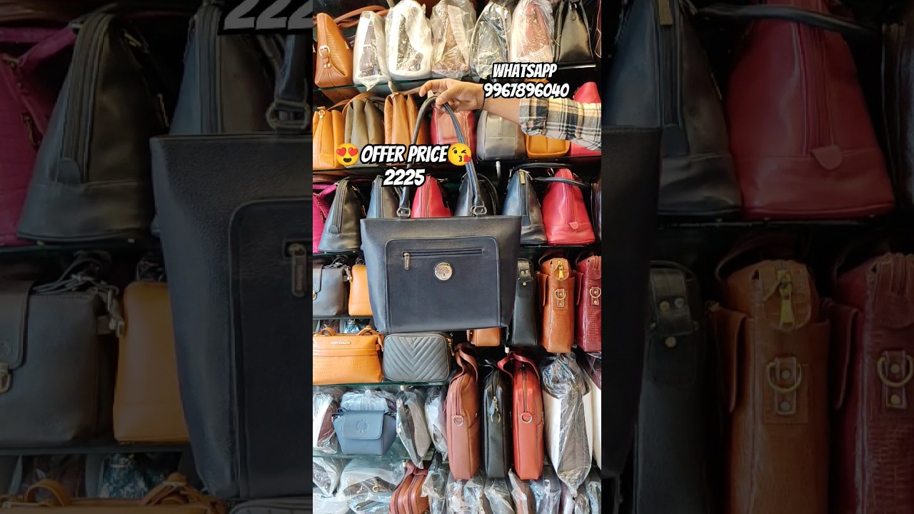 LEATHER LADIES OFFICE LAPTOP HANDBAG IN MUMBAI 