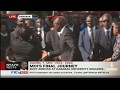 DP Ruto, Mama Ngina arrive at Kabarak for Moi