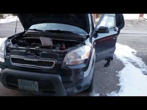 Kia Soul LED headlight bulb swap EASY