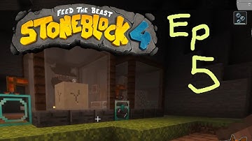 FTB Stoneblock 4 - ep. 5 - More Unearthers for more Resources!