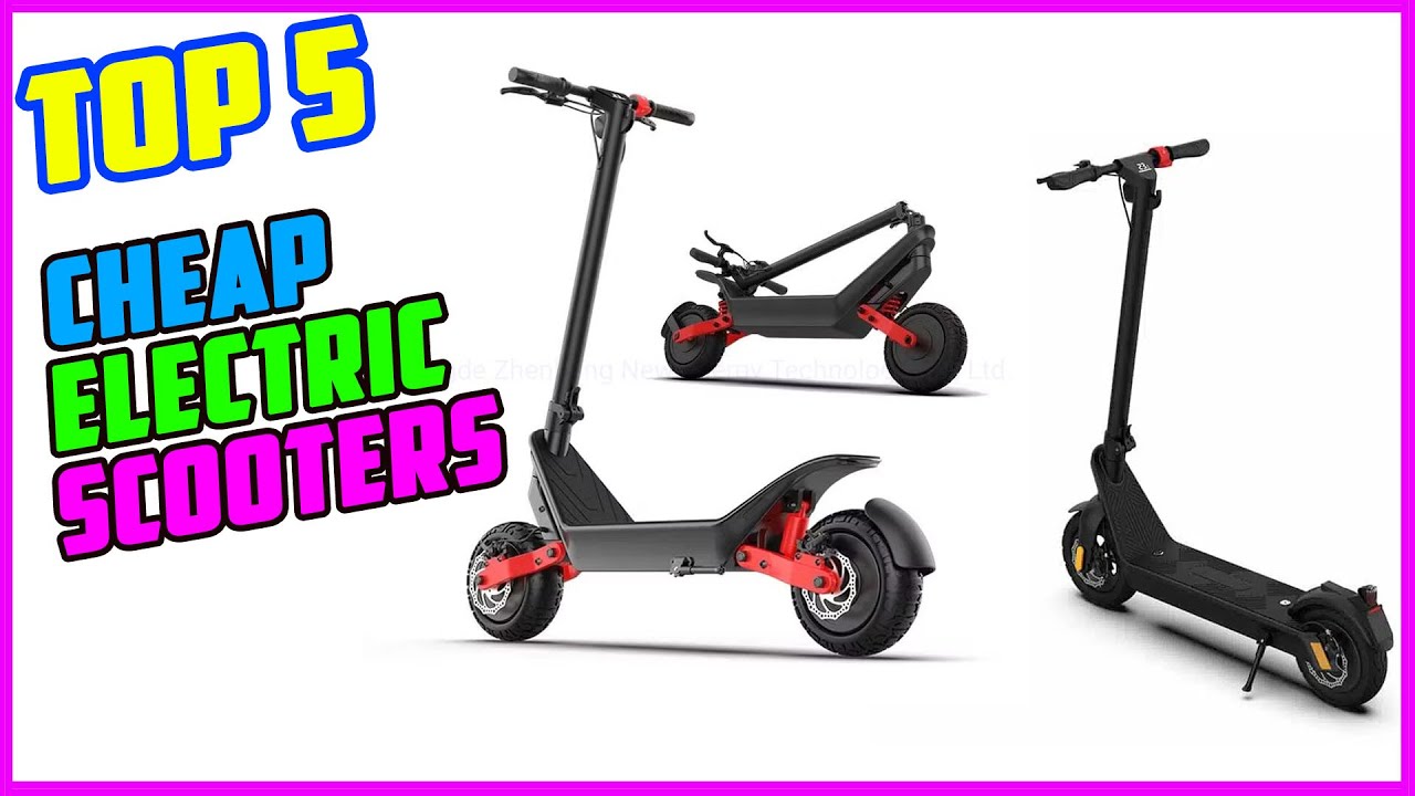 TOP 5 Best Cheap Electric Scooters 2026 | An Affordable and Fun Way to Zip Around Town
