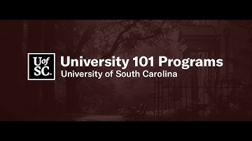 University 101 at the University of South