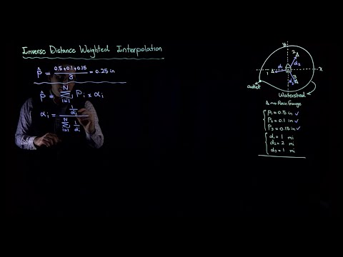 Interpolation of Rainfall: