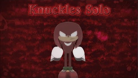 Knuckles Solo! || Sonic.EXE: The Disaster (1.2 PUBLIC ALPHA)