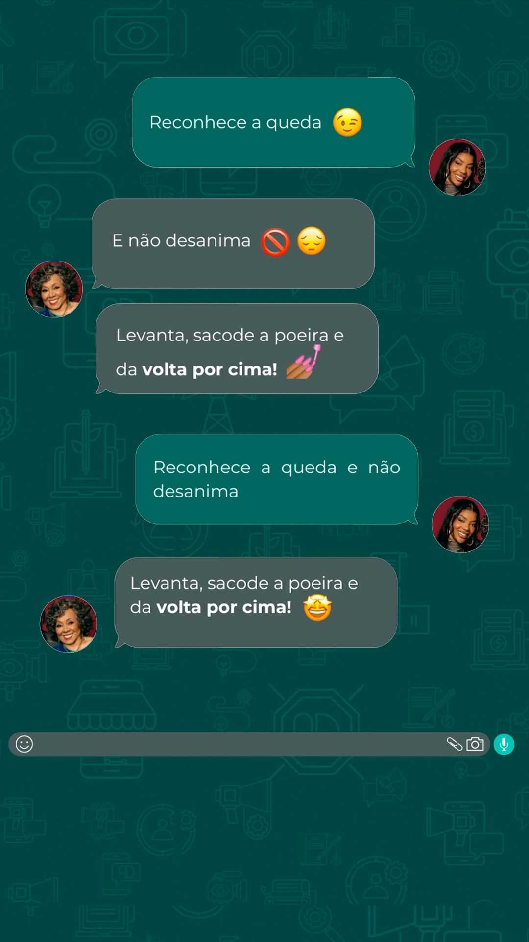 ?? Aquele conselho que todo mundo precisa alguma vez na vida! #biscoitofino #alcione
