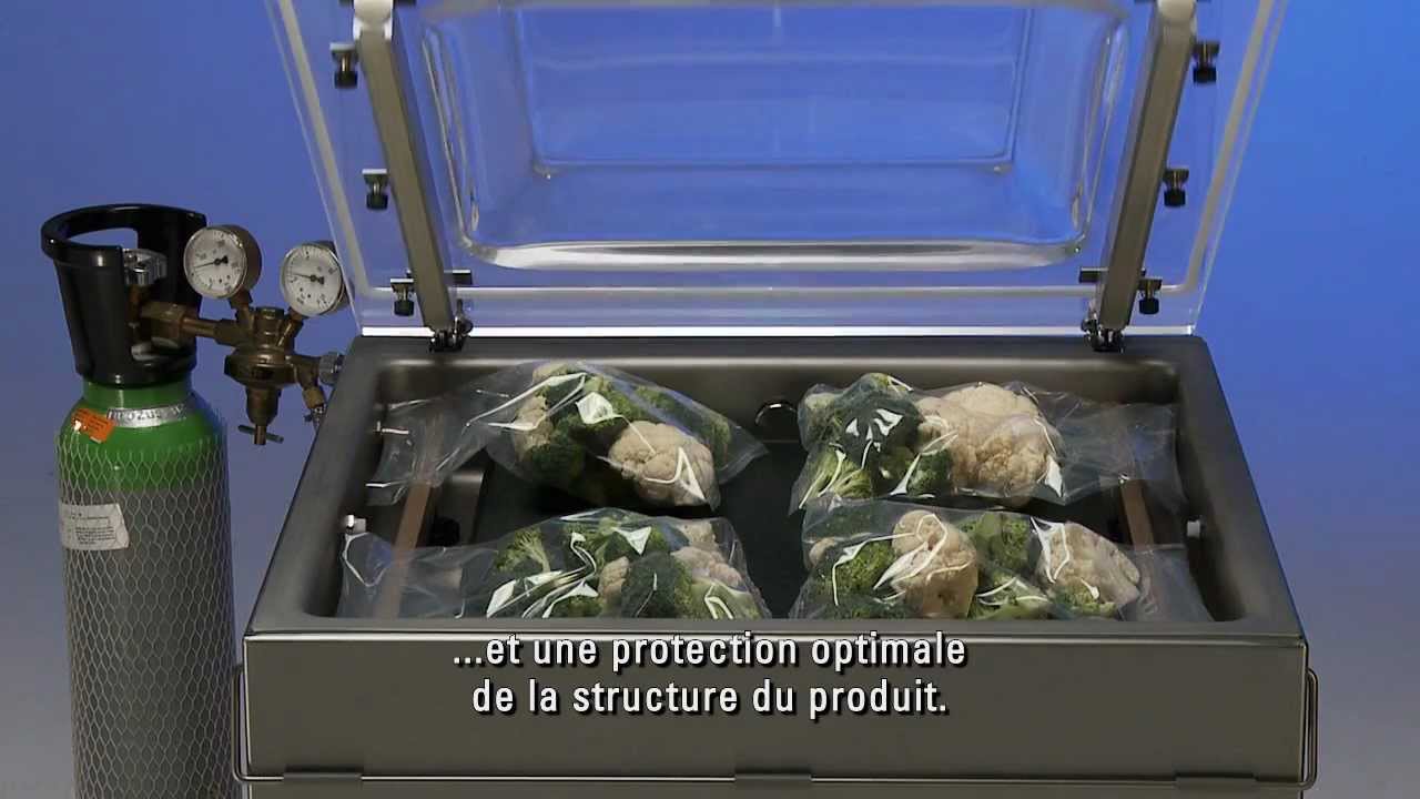 Henkelman machine sous vide Marlin 52, avec injection de gaz