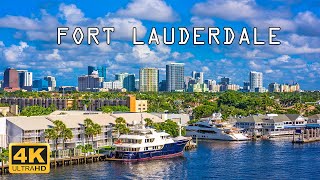 Fort Lauderdale, Florida, USA 🇺🇸 | 4K Drone Footage