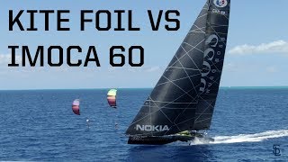 The Race! Kite foil vs Alex Thomson's Racing VLOG #22