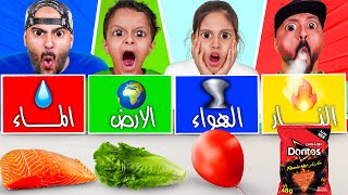 تحدي عناصر الطبيعة 