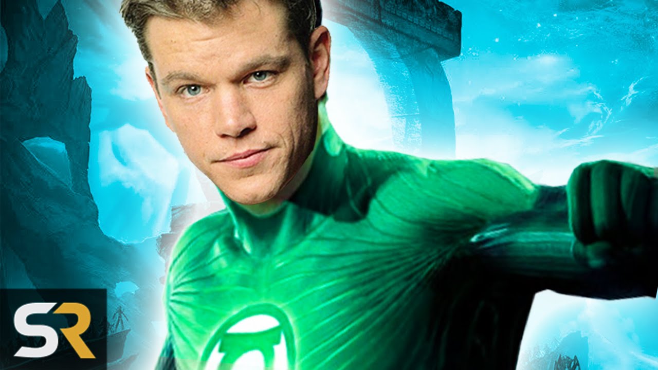 Resultado de imagem para matt damon green lantern