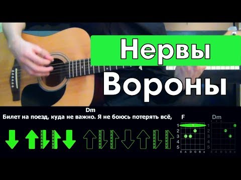 Нервы - Вороны Разбор Песни Аккорды И Бой