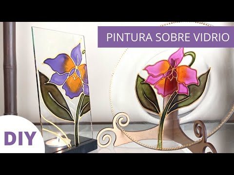Video: Cómo pintar vidrio (con imágenes)