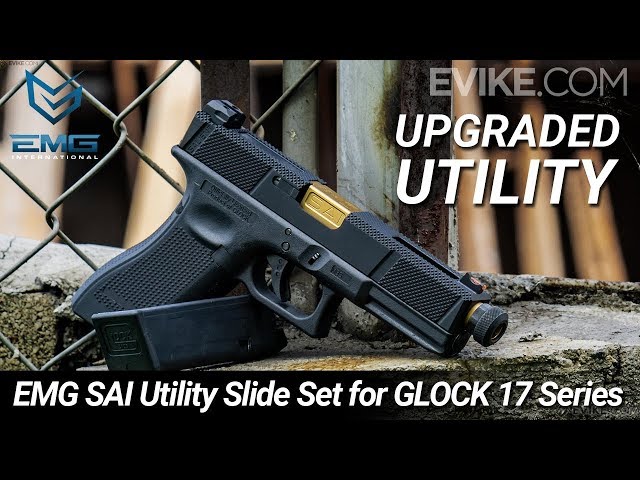 トイガン Glock19 SAI Utility Slide Kit EMG SAI Utility Slide Set for GLOCK 19 Gen.3 Series GBB