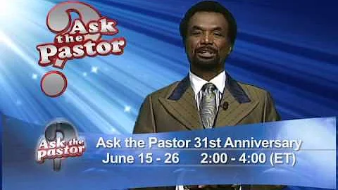 It's Pastor Lonnie Brown from Ask the Pastor!