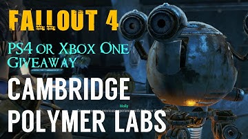 Fallout 4 - Gameplay Walkthrough - Part 15 - Cambridge Polymer Labs (1080p 60fps)