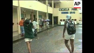 Dominican Republic - Hurricane Georges rolls in
