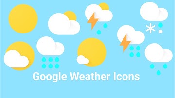 Google Weather Icons (Full Version)