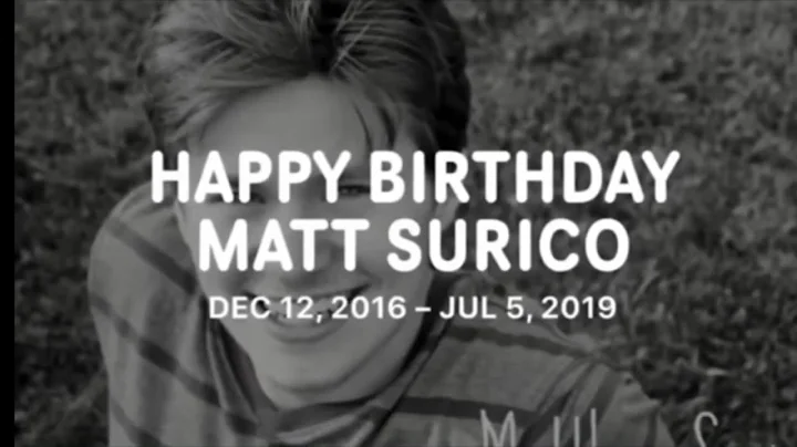 Happy Birthday Matt Surico