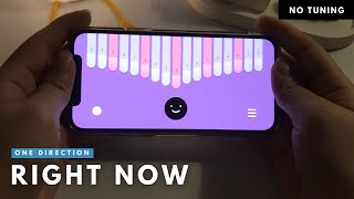 Right Now - One Direction | Kalimba App Cover With Tabs (Keylimba) screenshot 3