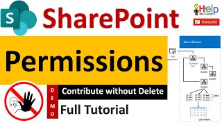 SharePoint Permissions  Full Tutorial with Demo