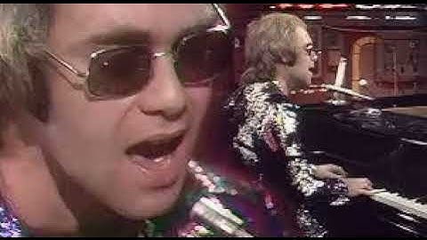Elton John   Tiny Dancer   (Live, Grey Whistle Test 1971) Solo Performance