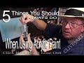 5 tips you should always do when using acrylic paintclive5art