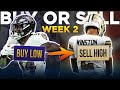 Week 2: Buy, Sell, and Trade Candidates + Rankings Risers & Fallers (2021 Fantasy Football)