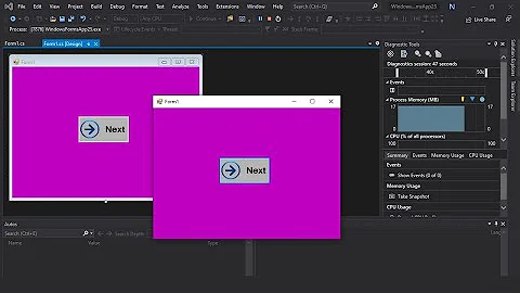 how to add image to button in visual studio windows form application 2019