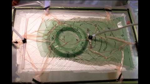 timelaps of test element in VARTM