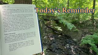 One Day At A Time In Al-Anon - Daily Reading, June 19 #onedayatatime  #alanon #selfinquiry