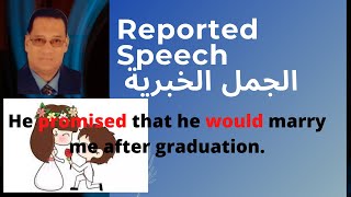 Reported Speech االكلام المنقول الغير مباشر  Reported Statements  الجمل الخبرية