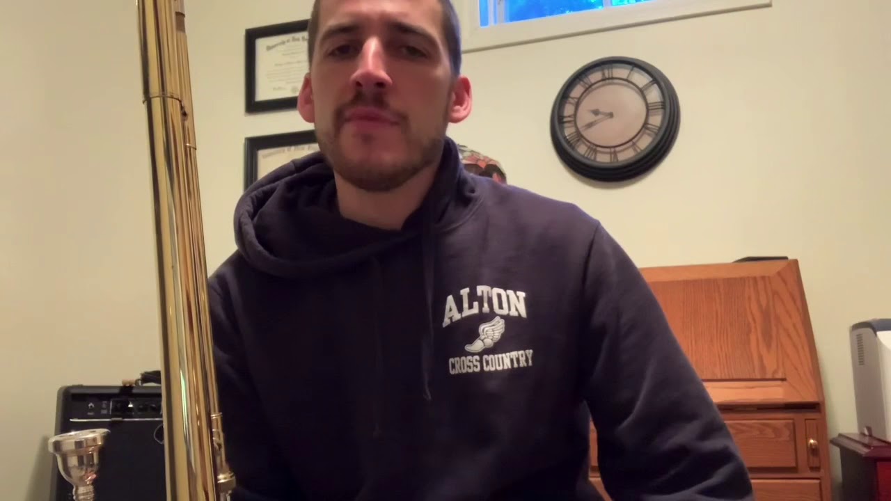 Trombone Lip Slur exercise 1 YouTube