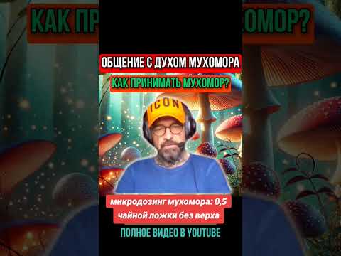 МИКРОДОЗИНГ МУХОМОРА красного