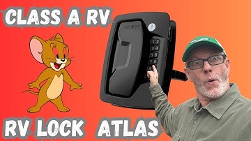RV Lock Atlas Keyless entry Install in our Coachmen Encore Class A Motorhome. #diyrv
