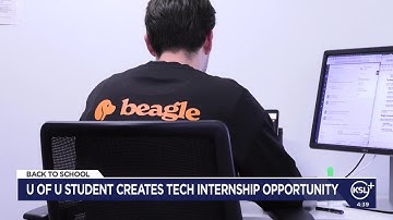U. student heads new AI tech internship program, streamlining full time jobs