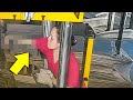 Press Machine Accident Caught on Camera 😱