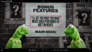 Muppets Most Wanted 2014 DVD Menu Walkthrough