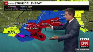 Hurricane Nate: New Orleans Louisiana Gulf Shore Mississippi prepares for landfall #HurricaneNate