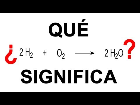 Vídeo: Què significa el 2 gran en 2h2o?