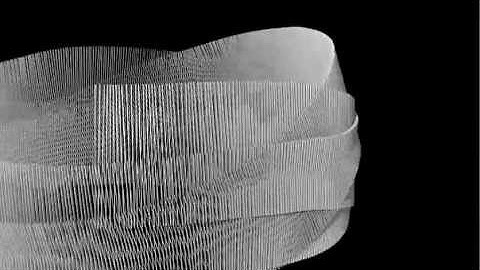 Forms and Noise - generative structure synth animation