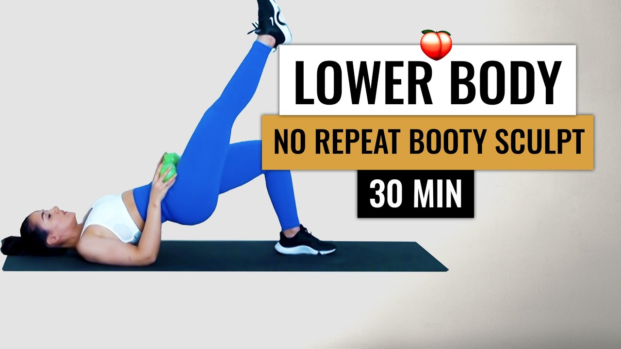30-Min Dumbbell Leg & Glutes Workout 🍑 Lower Body Burn | No Repeat, At ...