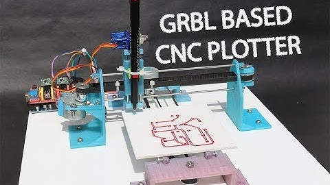 How to make GRBL+arduino based CNC plotter PCB ink plotter