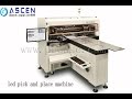 ASCEN  high speed led SMD machine led aluminium board pick and place machine free porn girl online