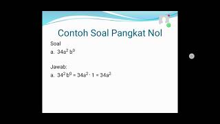 MATEMATIKA PEMINATAN, PANGKAT BULAT NEGATIF DAN PANGKAT NOL