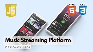 Music Streaming Application using JavaScript | HTML & CSS | JavaScript Projects