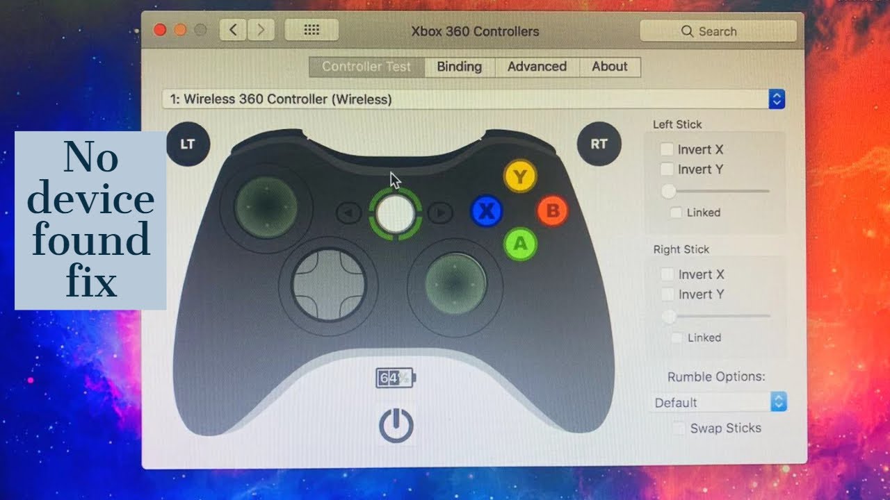 no devices found when i connect xbox controller to mac